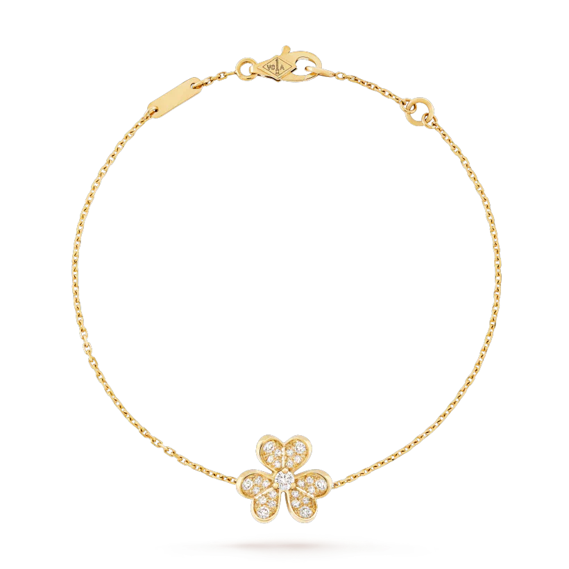 [Raffine]FRIVOLE GOLD BLUMEN DIAMANT ARMBAND