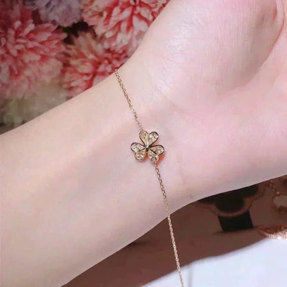 [Raffine]FRIVOLE GOLD BLUMEN DIAMANT ARMBAND