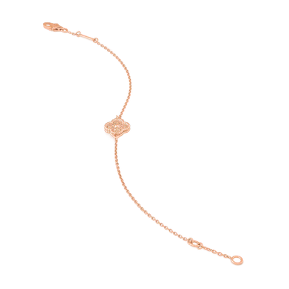 [RAFFINE]PULSERA DE TRÉBOL DE UNA SOLA FLOR