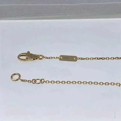 [RAFFINE]CLOVER  CARNELIAN SINGLE FLOWER BRACELET