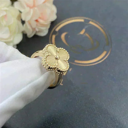 [RAFFINE]CLOVER GOLD RING
