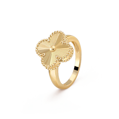 [RAFFINE]CLOVER GOLD RING