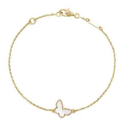 [RAFFINE]PULSERA DE MARIPOSA DE MOPA OSCURA