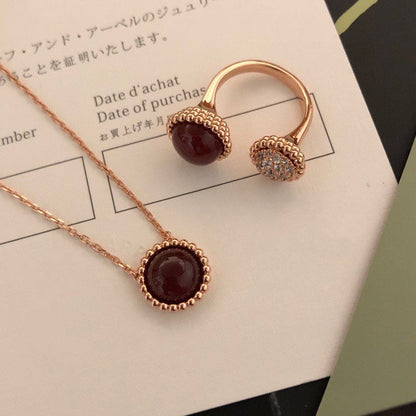 [RAFFINE]PERLEE COULEURS DIAMANTES ORO ROSA ENTRE EL ANILLO DEL DEDO