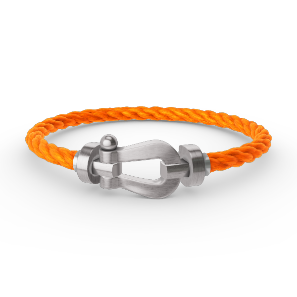 [RAFFINE]FORCE LARGE HORSESHOE NO DIAMOND BRACELET SILVER