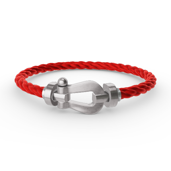 [RAFFINE]FORCE LARGE HORSESHOE NO DIAMOND BRACELET SILVER