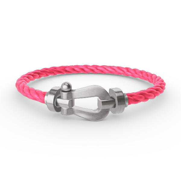 [RAFFINE]FORCE LARGE HORSESHOE NO DIAMOND BRACELET SILVER