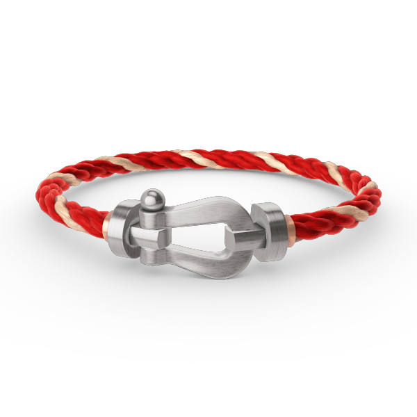 [RAFFINE]FORCE LARGE HORSESHOE NO DIAMOND BRACELET SILVER