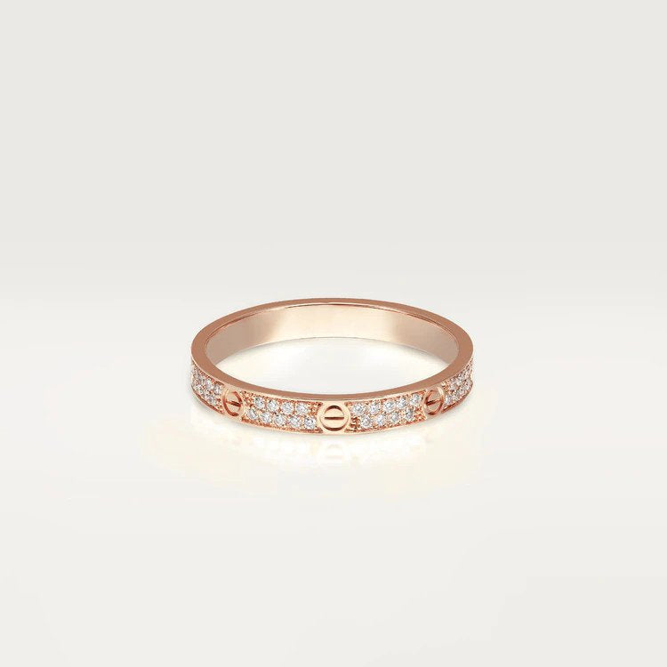 [RAFFINE]LOVE RING 2.65MM DIAMOND