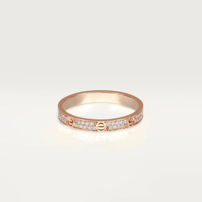 [RAFFINE]LOVE RING 2.65MM DIAMOND