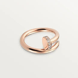 [Raffine]JUSTE RING 2,65 MM ROSA GOLD DIAMANT