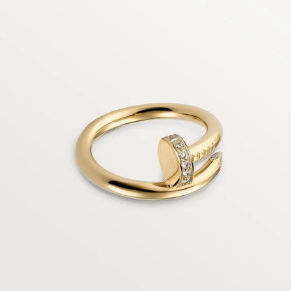 [RAFFINE]ANILLO JUSTE 2.65MM ORO DIAMANTE