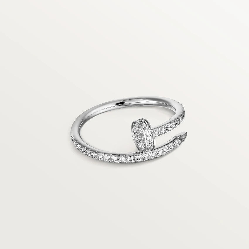 [Raffine]JUSTE RING 1,8 MM SILBERDIAMANTEN